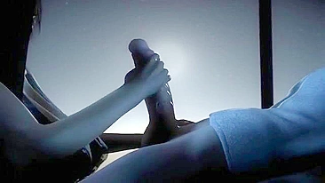 Cena de foda com madrasta submissa que topa mamar pau como louca