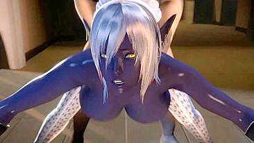 Rainha Nualia tá pronta pra foder em várias posições no limite