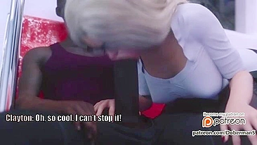 Pau preto no trem público pra uma esposa safada que quer muito isso