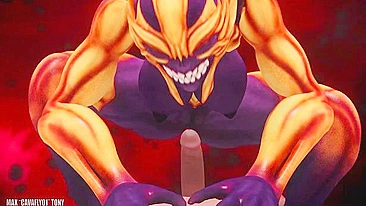 Esse é o vídeo mais pervertido do site que você já viu em POV com um demônio