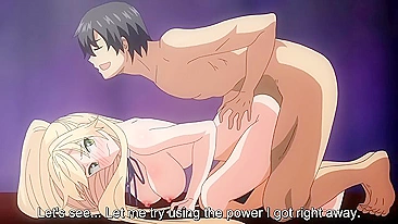 Vídeo dominante com garota hentai safada chupando pau e levando na buceta