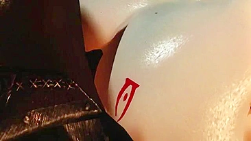 A mulher mais sexy do pornô é uma bruxa hentai que fode o cu de um demônio