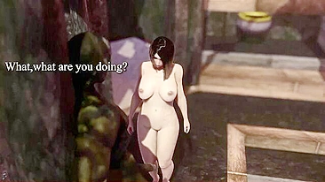 Quão grandes são esses peitos? Grandes pra guerreira. Veja foda demoníaca