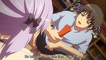 Ele a pega enquanto ela espera pra ficar bem pervertida