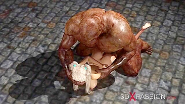 Vídeos de sexo BDSM com monstros tão no top dos hentais do mês