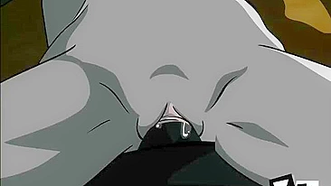 Gata flexível chamada Raven leva no cu de Deadshot ou algo assim