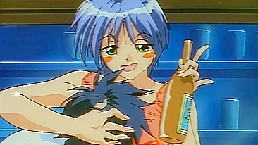 Herói tarado e ação bem louca nesse vídeo hentai safado