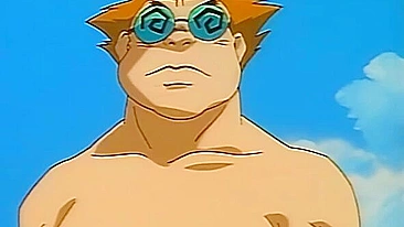 Herói tarado e ação bem louca nesse vídeo hentai safado