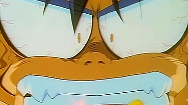 Herói tarado e ação bem louca nesse vídeo hentai safado