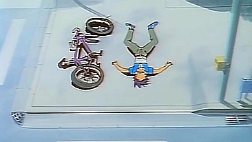 Herói tarado e ação bem louca nesse vídeo hentai safado