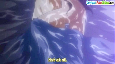 Hentai com bundão levando surra de quatro em ménage safado