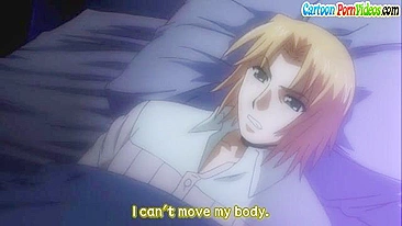 Hentai com bundão levando surra de quatro em ménage safado