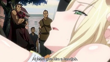 Elfa gata sendo gangbangada em hentai grupal taboo