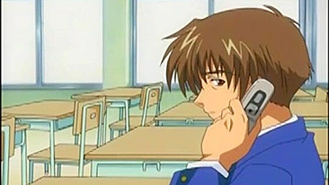 MILF ruiva peituda curtindo o tamanho do pau carnudo dele