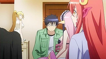 Sessão de prazer hentai com foda hardcore pesada com sereias