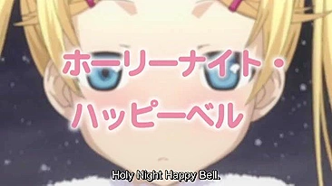 Cena de sexo brilhante com loira sedutora de tetas hentai enormes