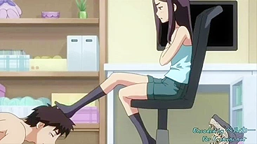 Vídeo pornô quente dedicado a minas que curtem fetiche de pés