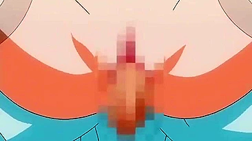 Pequeno não rola nessa cena de foda hentai cheia de paixão