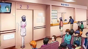 Pequeno não rola nessa cena de foda hentai cheia de paixão