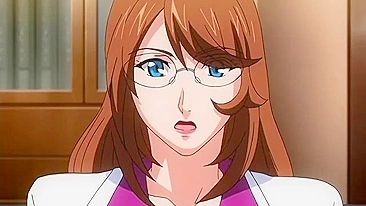 Pequeno não rola nessa cena de foda hentai cheia de paixão