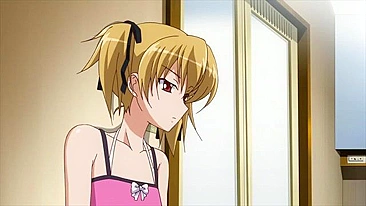 Hentai de colegial com muita lambida de buceta e provocação hardcore