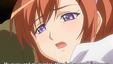 Cafe Junkie - Sexo público hentai com ruiva vadia que precisa de rola