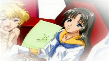 Garota de anime hentai pronta pra levar pau na bucetinha molhada