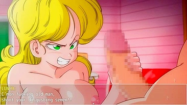 Compilação de foda hentai Dragon Ball Z com velho tarado metendo