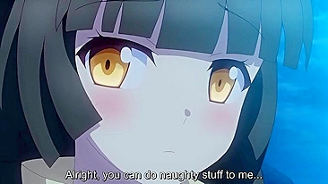 Aventura de Orelhas de Coelhinha - Gata hentai fica safada com paus grandes