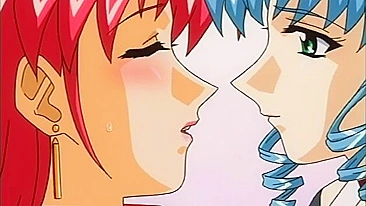 Chicote e prazer hentai com loira safada que precisa de paus duros