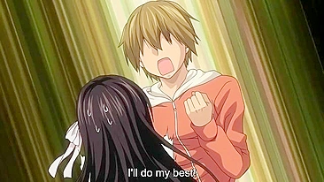 Pure Love Maniac - Loira hentai de meias pretas querendo pauzão dentro