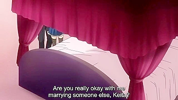 Pure Love Maniac - Loira hentai de meias pretas querendo pauzão dentro