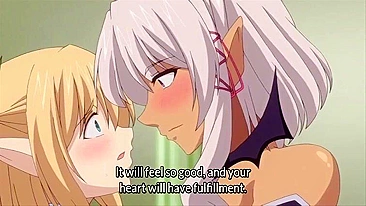 Porra, sim! Essa garota de cabelo branco manda ver num ménage hardcore