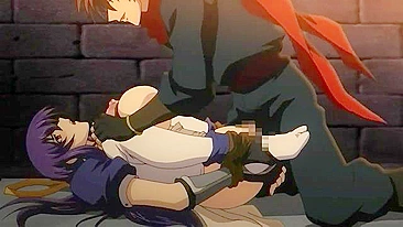 Cena de amor hentai ninja com garota safada precisando de paus grandes e sexo