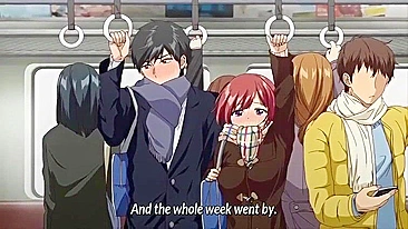 Kiss Hug 2 - Colegial peituda tem mamilos puxados em hentai hardcore