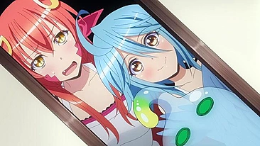 Monster Musume OVA 2 - Ela se diverte pra caralho com movimentos ousados