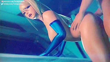 Veja a gata no auge sexy nessa cena hentai sensual com buraco aberto