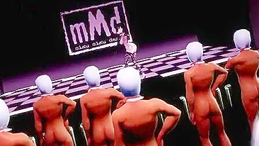 Hentai Ido com vários caras prontos pra gangbang brutal nela