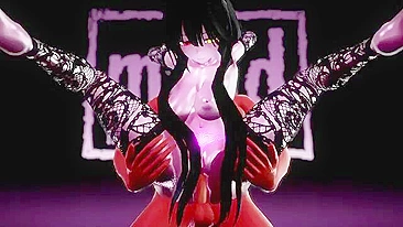 Hentai Ido com vários caras prontos pra gangbang brutal nela