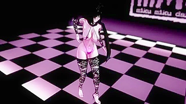 Hentai Ido com vários caras prontos pra gangbang brutal nela