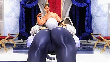 Tocando no corpo dela com essa bunda roxa doce em destaque é o máximo