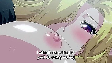 Floresta das Elfas Safadas 2 - Cena hentai com loiras peitudas que amam espanhola