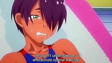 Vídeo pornô quente com morena sexy semi-nua e suada na glória