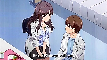 Minha Namorada Médica - Morena gostosa curtindo hentai e gozadas reais