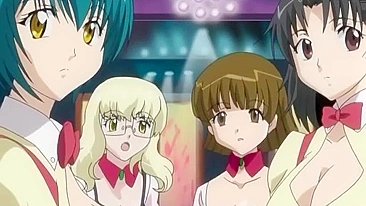 Garotas foda agora querem meter com o nerd de pau duro