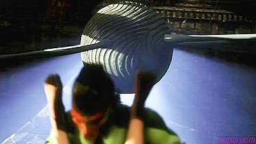 Ação hentai Nyotengu com minazinha sendo fudida como uma vadia de verdade