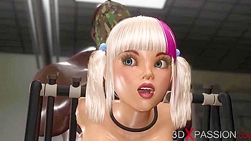 Gata hentai de peitões vai curtir prazer PROFUNDO na buceta nesse