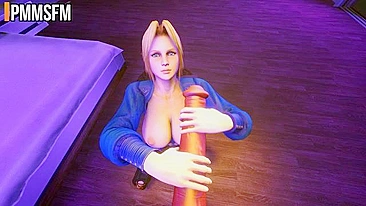 Loira peituda lida com as melhores rolas que você pode imaginar, galera