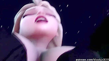 Anna fode Elsa nesse vídeo futa hentai incrível que vai te satisfazer