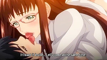 Nenhuma colegial peituda merece ficar sem foda em hentai hardcore com gozo